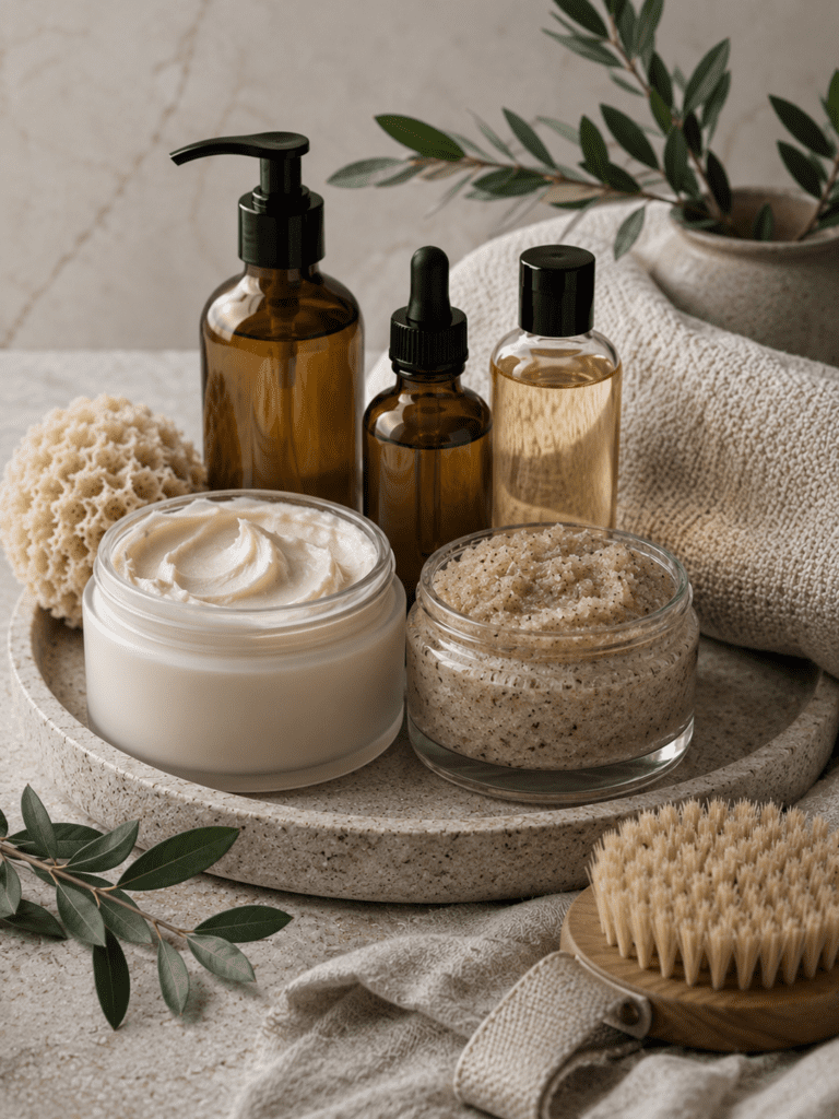 Body Butters, Oils & Scrubs